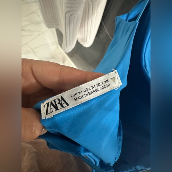 Long stretchy fitted dress ZARA - Picture 5 of 5